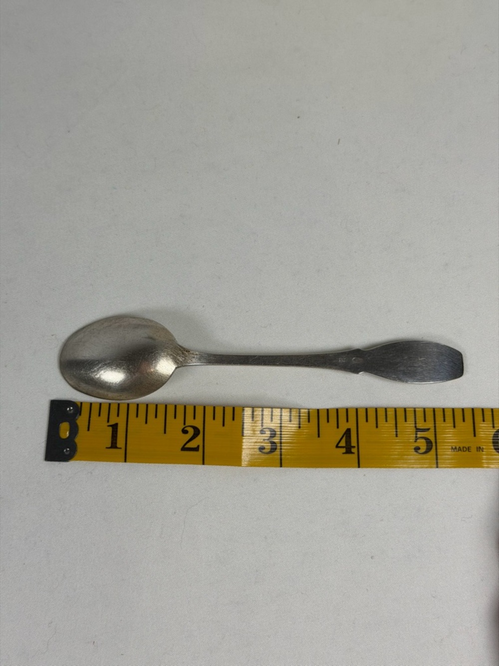 Vintage Soviet 875 Silver Teaspoons Set of 2 | Star Hammer & Sickle - Picture 12 of 12